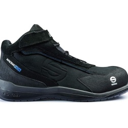 Sparco Scarpe Racing Evo, Nero/Blu